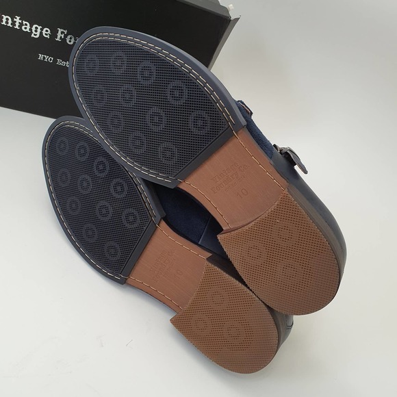 Vintage Foundry Co. Obsidian Monk Strap Suede Shoe main image 5